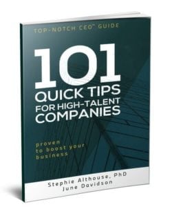 101 Quick Tips for High-Talent Companies